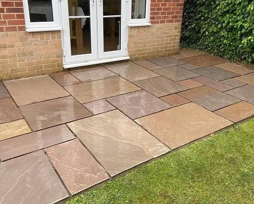 Raj Green riven sandstone