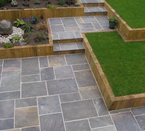 Sagar Black Indian sandstone cladding