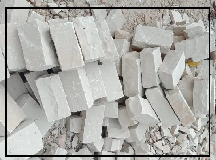 White mint cobblestones