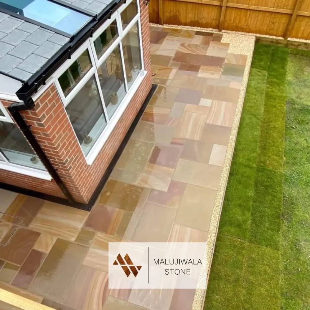 Buff Rippon Smooth sawn sandstone