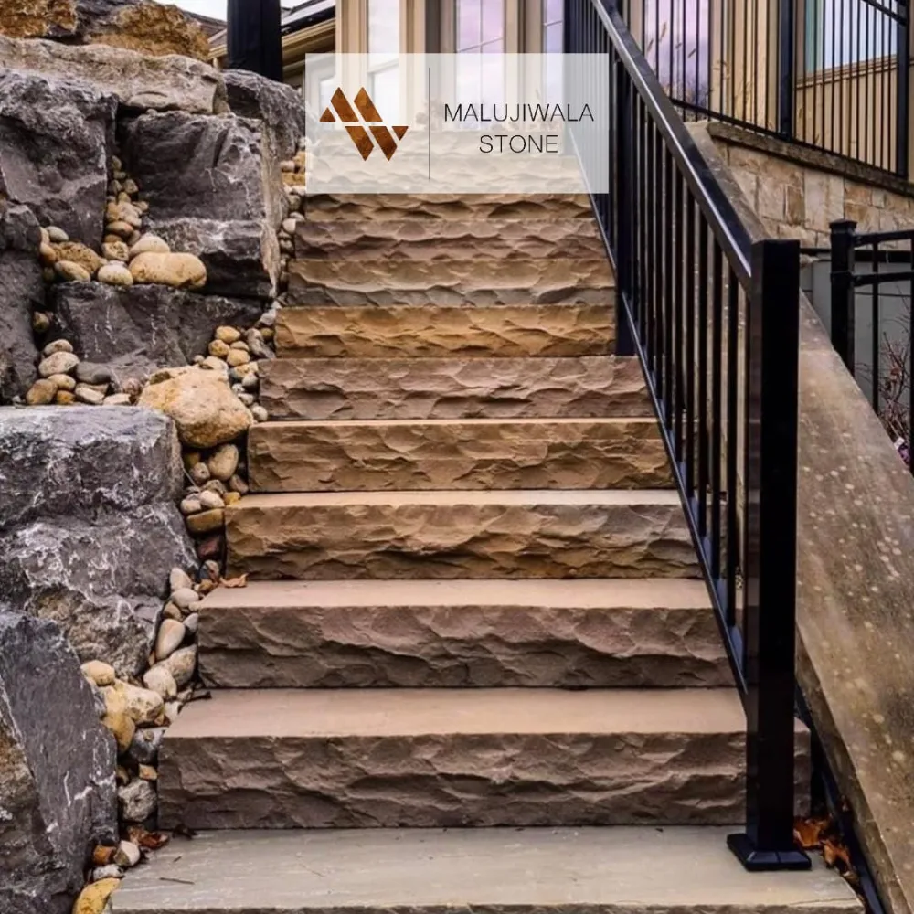 Steps & Treads from Malujiwala Stone — natural stone installation (3 of 3)
