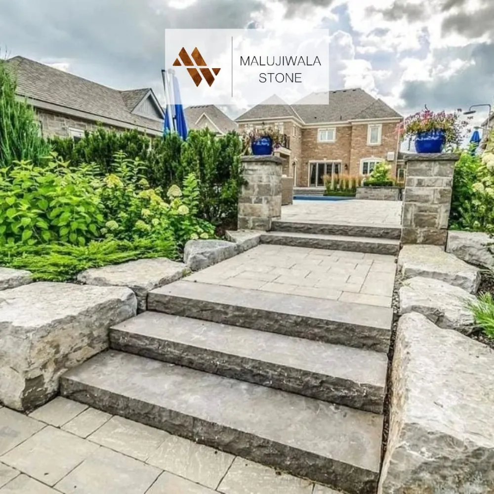 Slate Grey stone steps