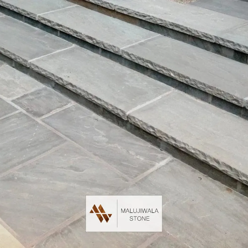Blue Ice sandstone stair treads