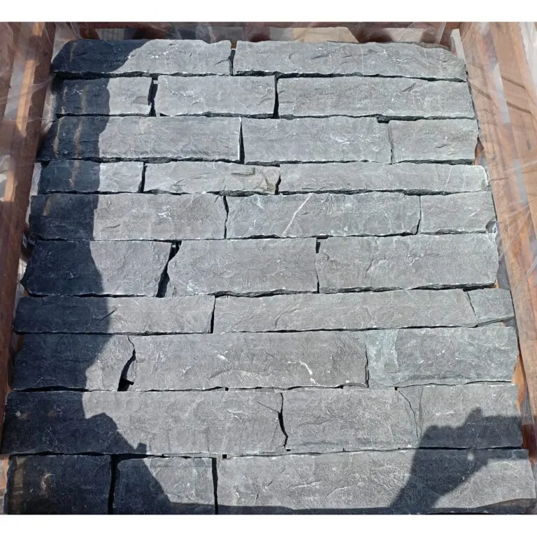 Stone veneer cladding detail