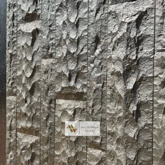Basalt 4x1 rockface wall