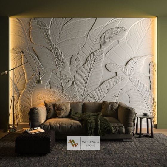 stone cnc mural art