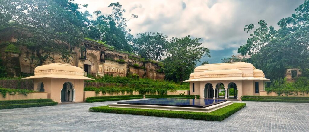 Cobblestone at Oberoi Rajgarh Palace
