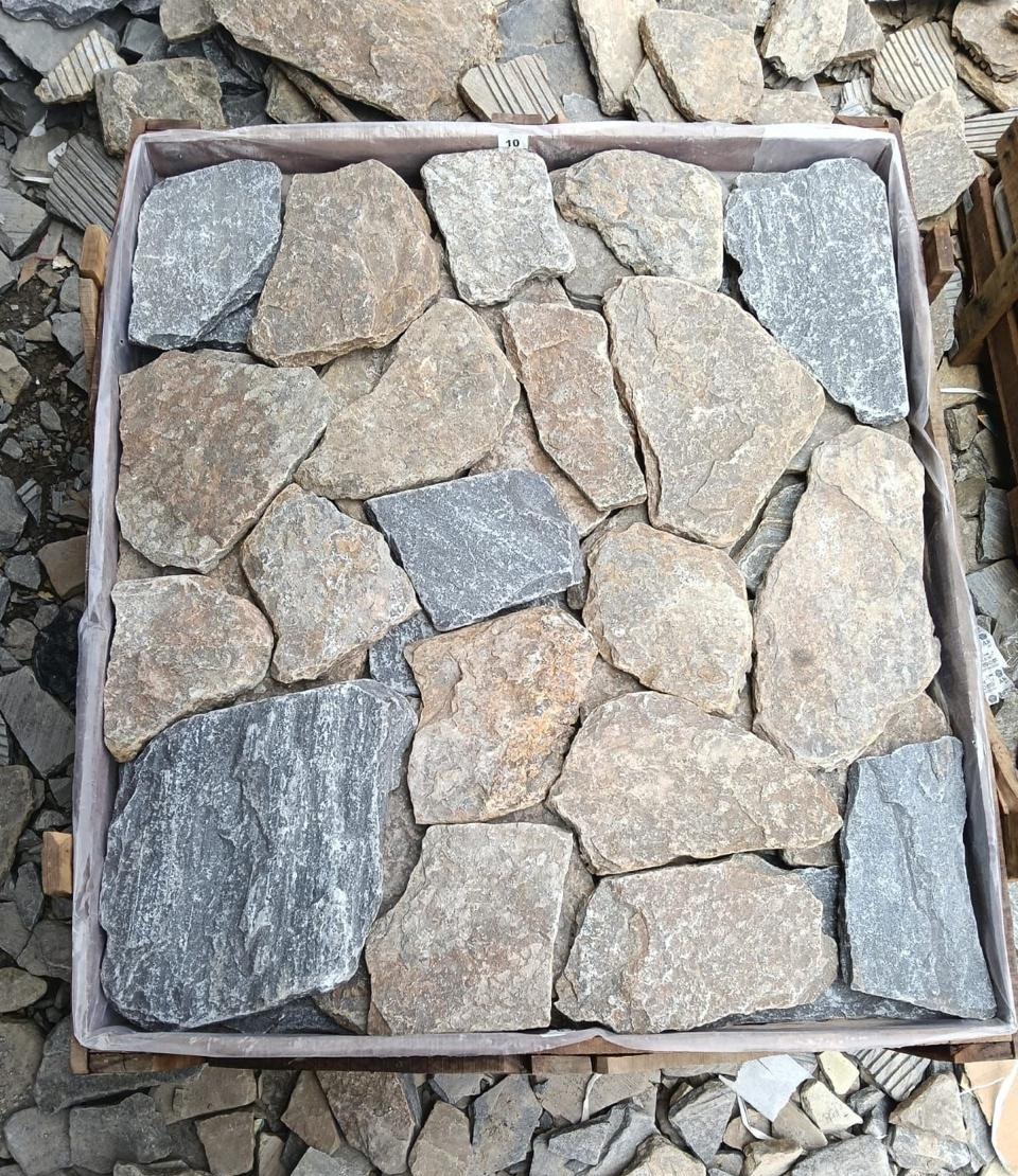 Monsoon Multi fieldstone RR cladding elevation