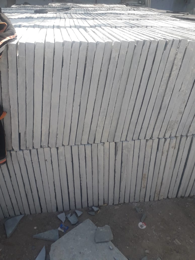 Thick Kota Stone 30 to 40 mm, loaded for Kerala