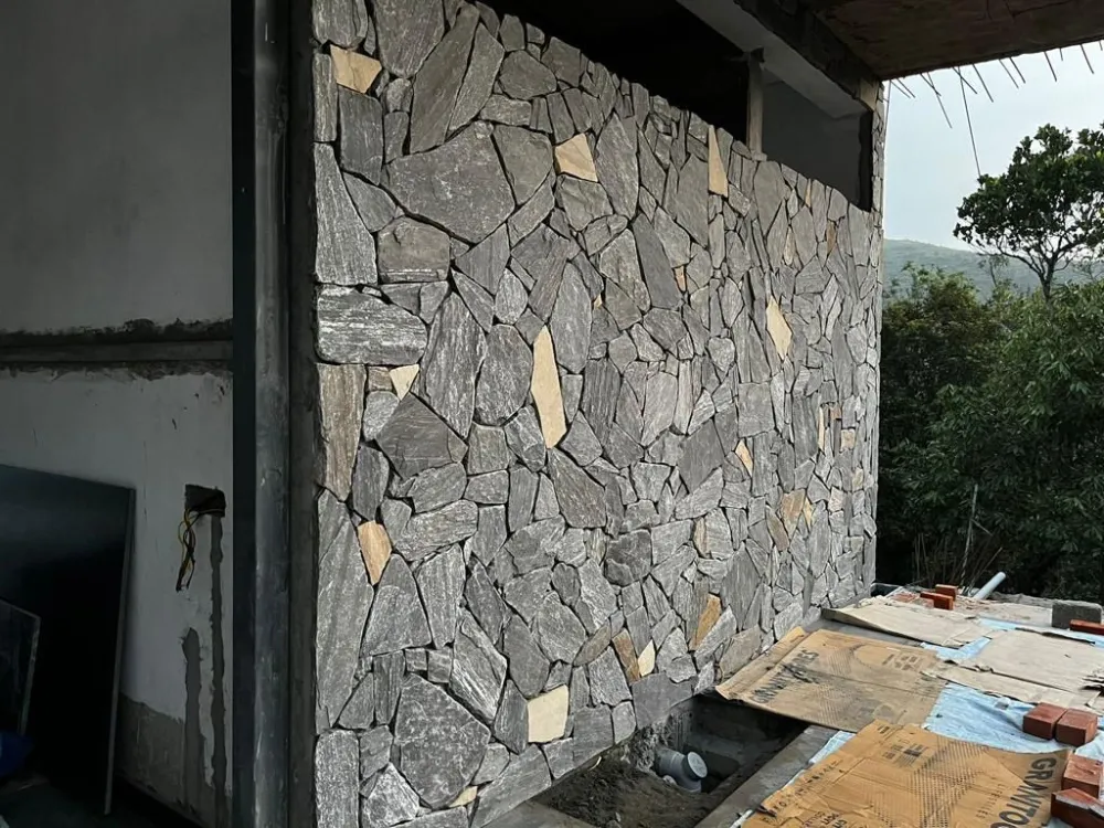 Monsoon Multi crazy pattern stone cladding