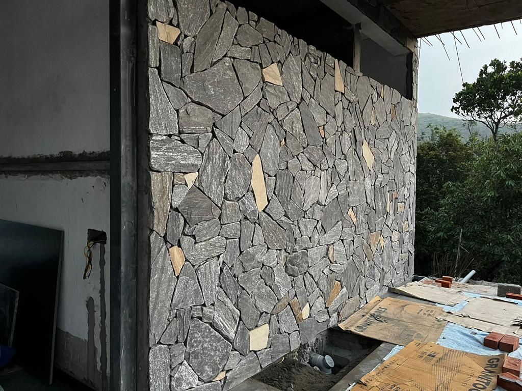 Monsoon Multi crazy pattern stone cladding